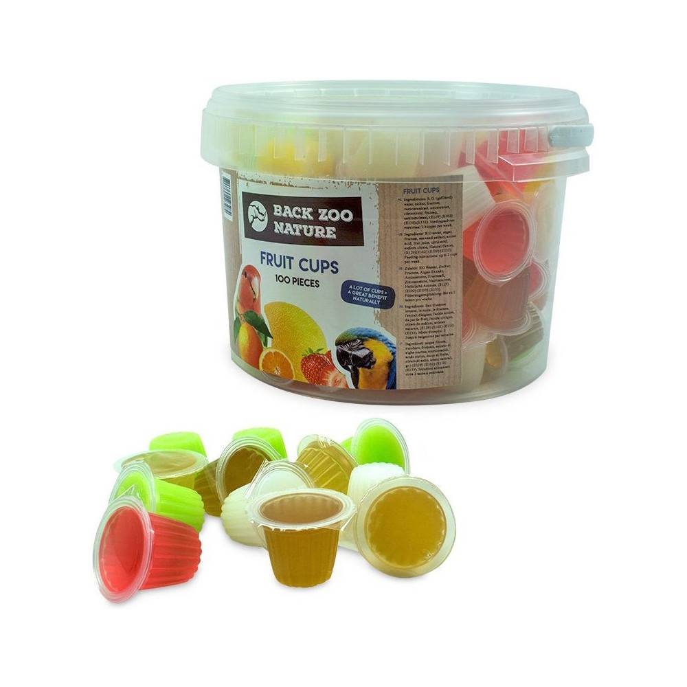 Jelly pot friandises fruitées pour insectes et reptiles frugivores - BackZoo nature