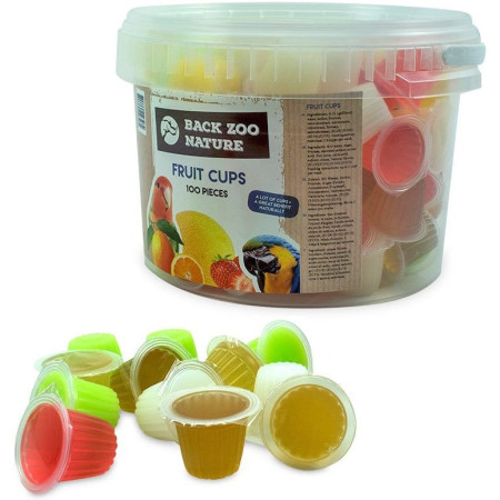 Jelly pot friandises fruitées pour insectes et reptiles frugivores - BackZoo nature