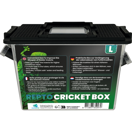 Terrarium d'élevage d'insectes - Repto Cricket Box