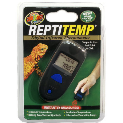 Thermomètre hygromètre numérique pour reptiles avec 2 sondes à distance  pour mesurer l'humidité et la température - Convient également pour un  réservoir de serpent ou de lézard - Accessoires : : Animalerie