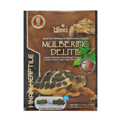 Granulés premium pour tortue de jardin Mulberific Delite- Hikari