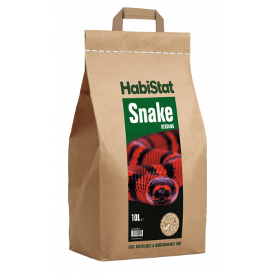 Substrat pour serpents en bois doux "Snake bedding" - Habistat